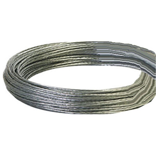 Hillman 122063 100 ft. 20 Gauge 4-Stranded Galvanized Wire HI573450 - main